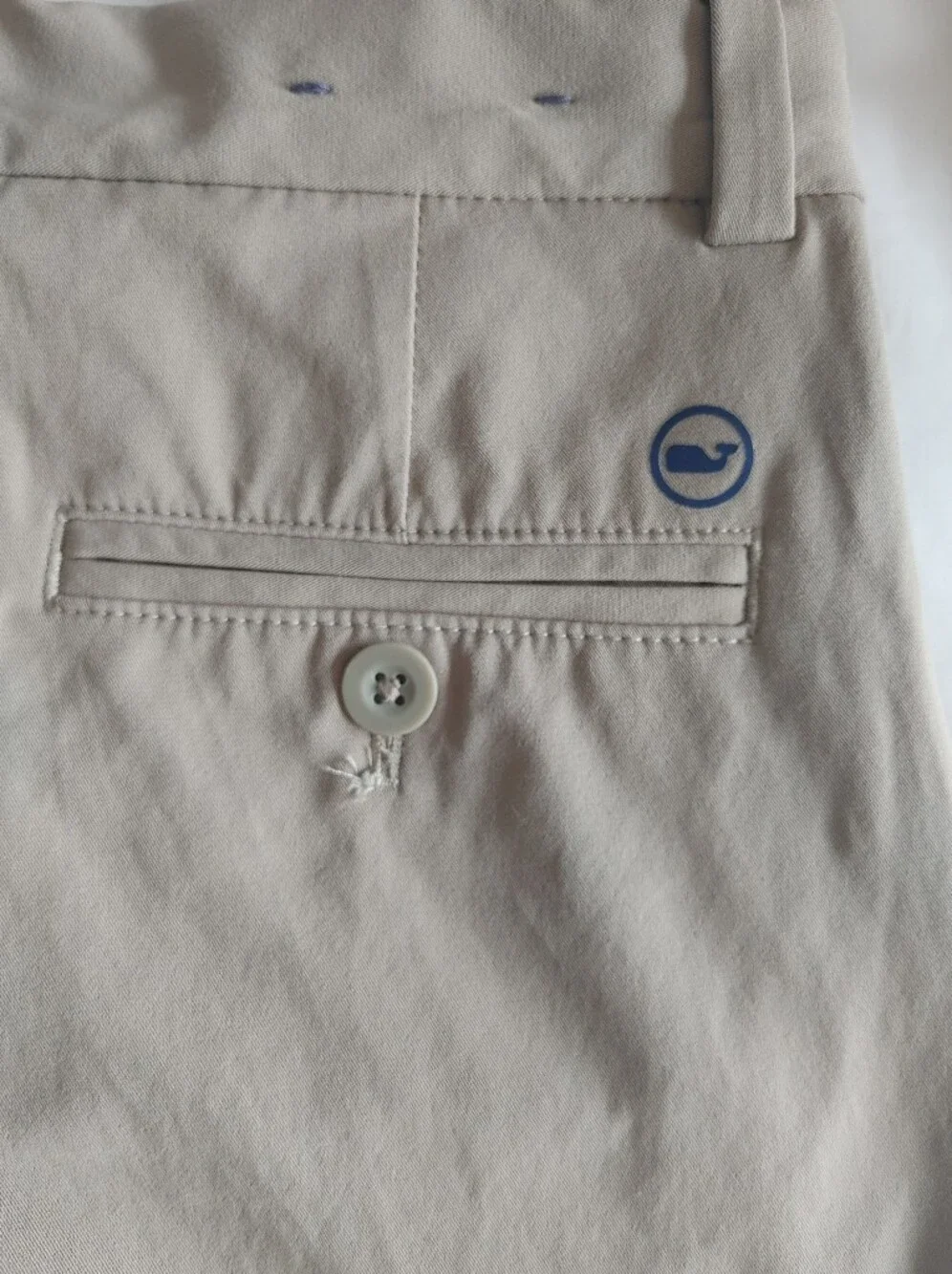 Vinyard Vines Boys' Performance On-The-Go Khaki Shorts